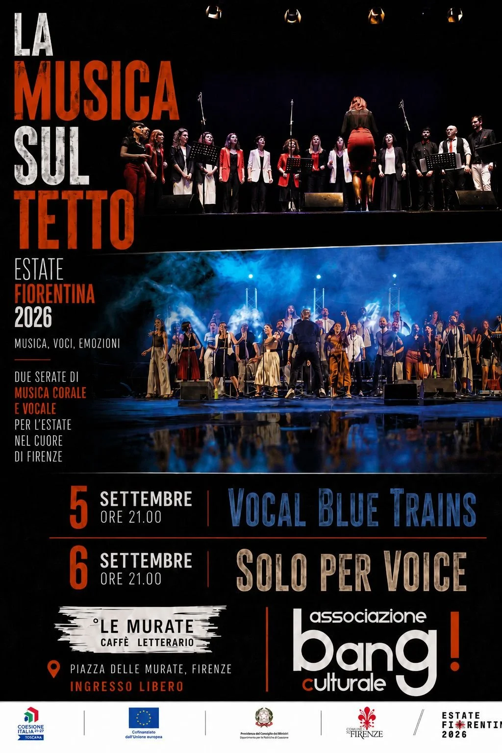 Vocal Blue Trains Live alle Murate Caffè Letterario