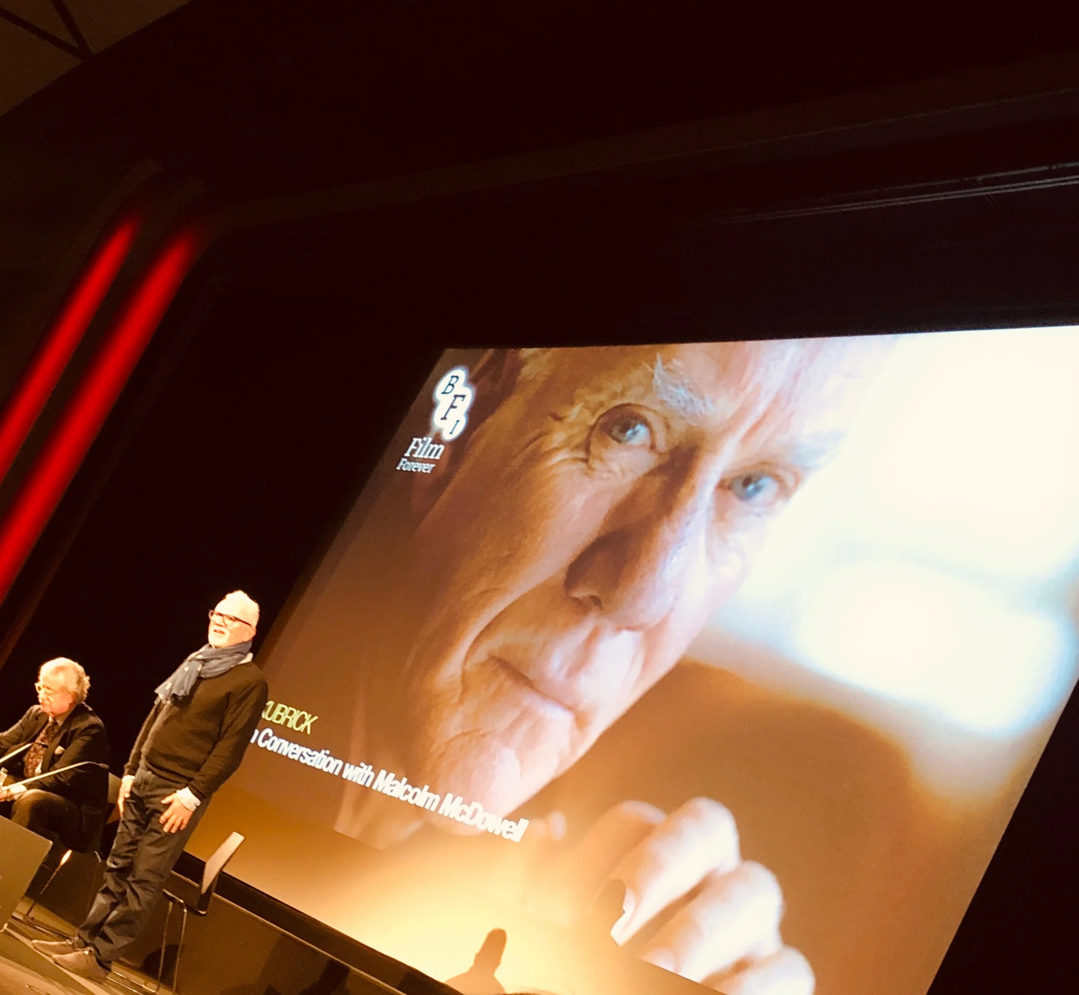 IN CONVERSATION WITH MALCOM MCDOWELL AT THE BFI