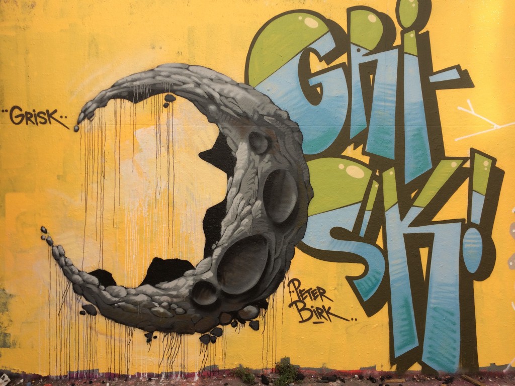 Street art-kunstner (Galleri Grisk)