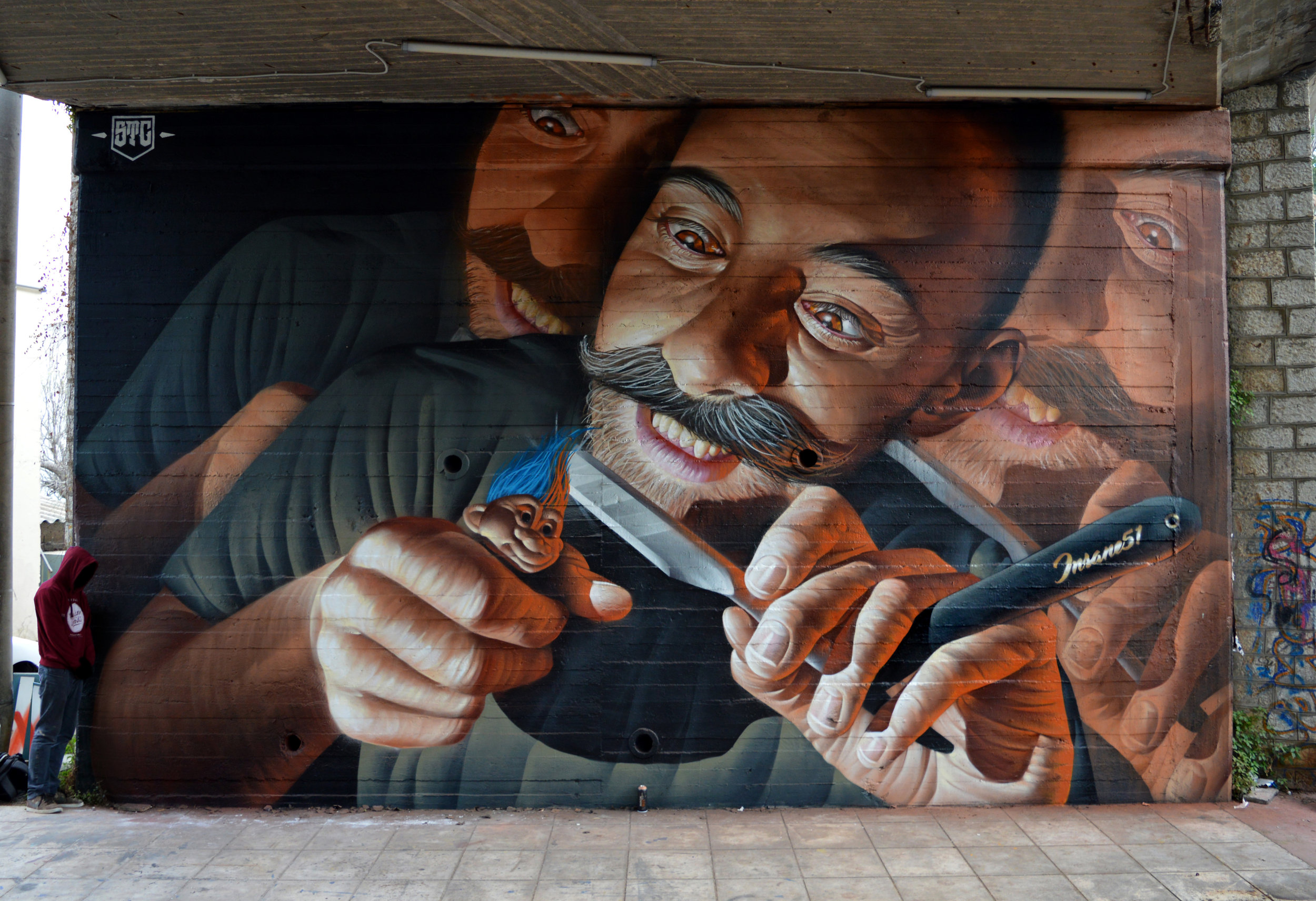 Street art-kunstner (Galleri Grisk)
