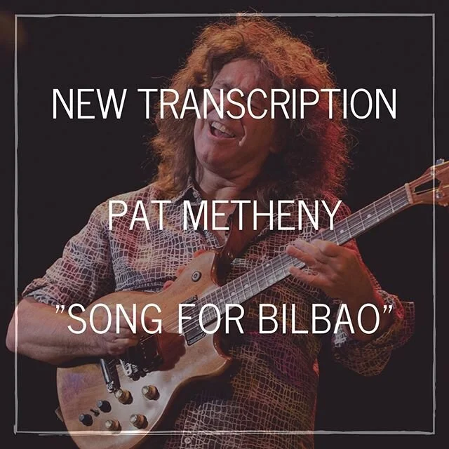 ...and another one!  This is one of my favorites.  Check out the link in my profile!

#patmetheny #michaelbrecker #talesfromthehudson #transcription #jazzguitar #synthguitar #guitarsolo