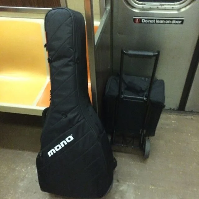 Haven&rsquo;t done this in a while...first time heading out with my guitar in months.