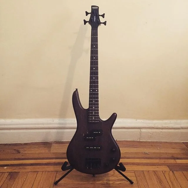 Finally found some bass strings that work for me.  Since I play some classical guitar, I have my nails slightly grown out...they always got torn up playing bass, unless I used a pick.  These D&rsquo;Addario tapewounds are the perfect solution.

@dadd