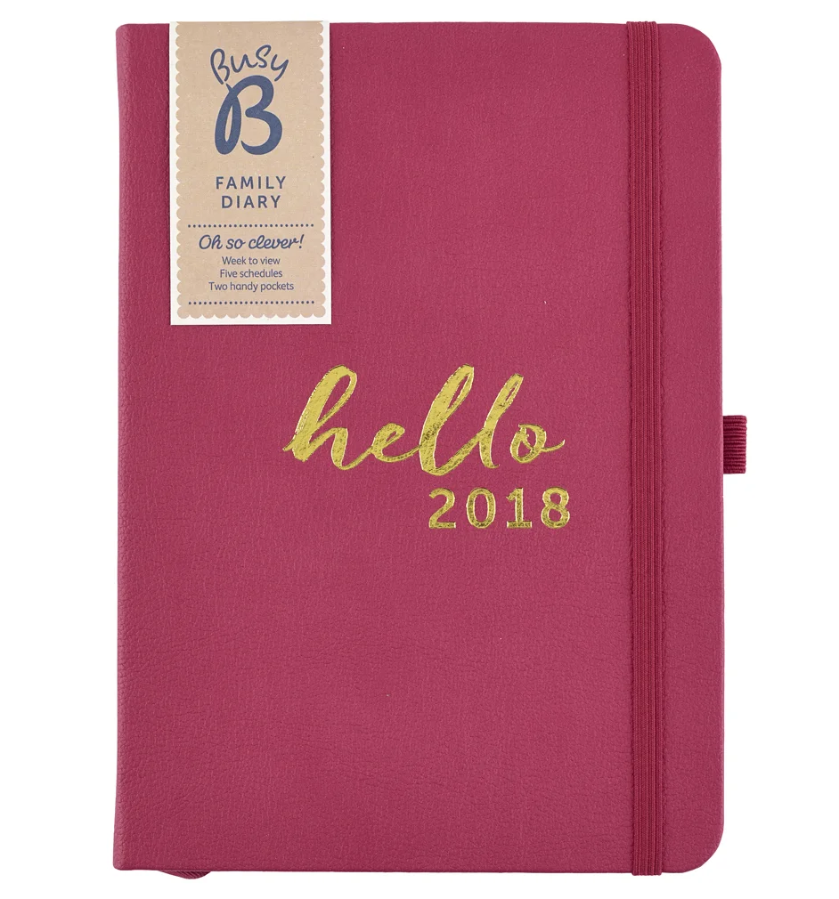 Busy B Family Diary 2018