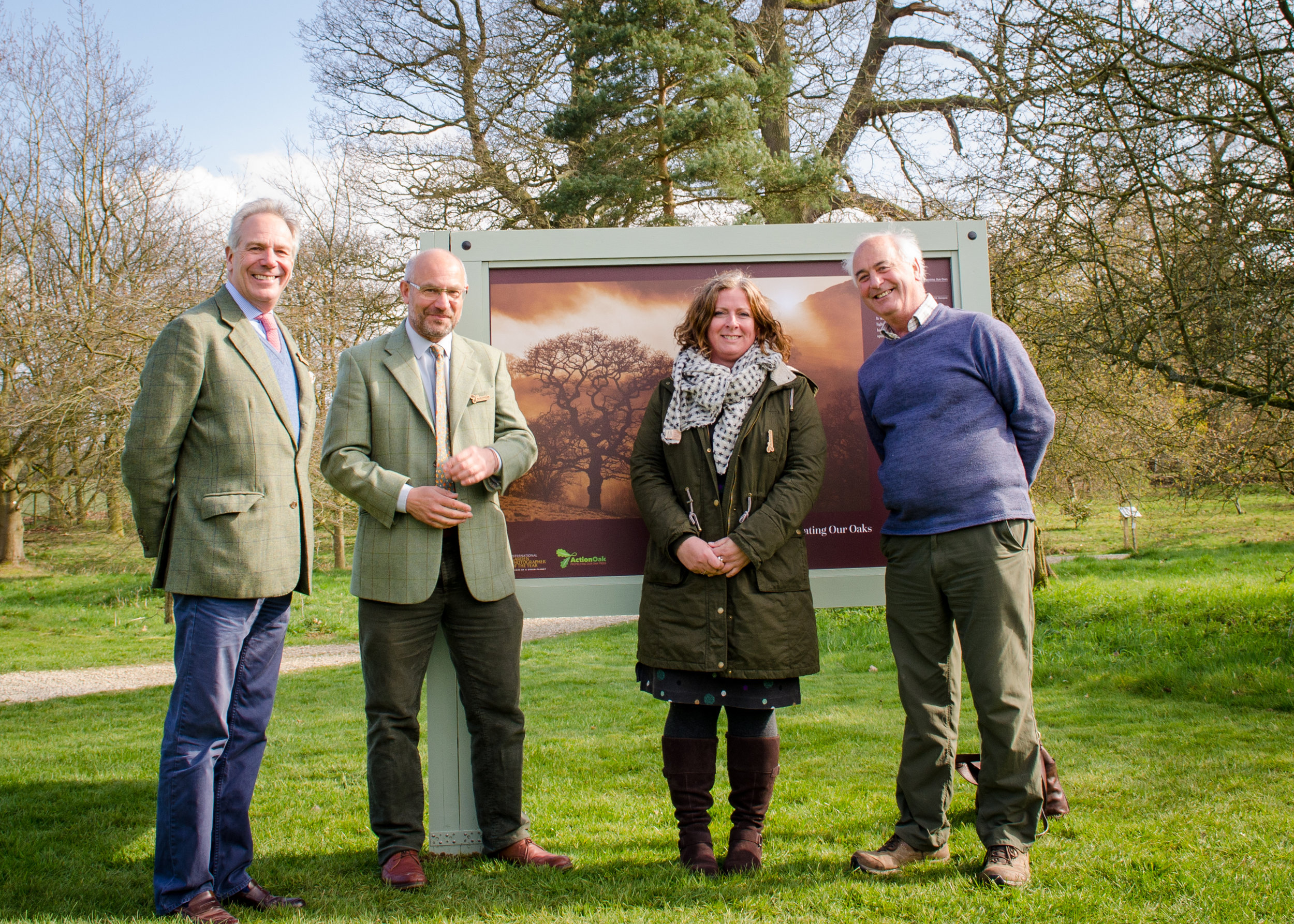 National Tree Champion Sir William Worsley Opens 'Celebrating our Oaks' Exhibition at the Yorkshire Arboretum