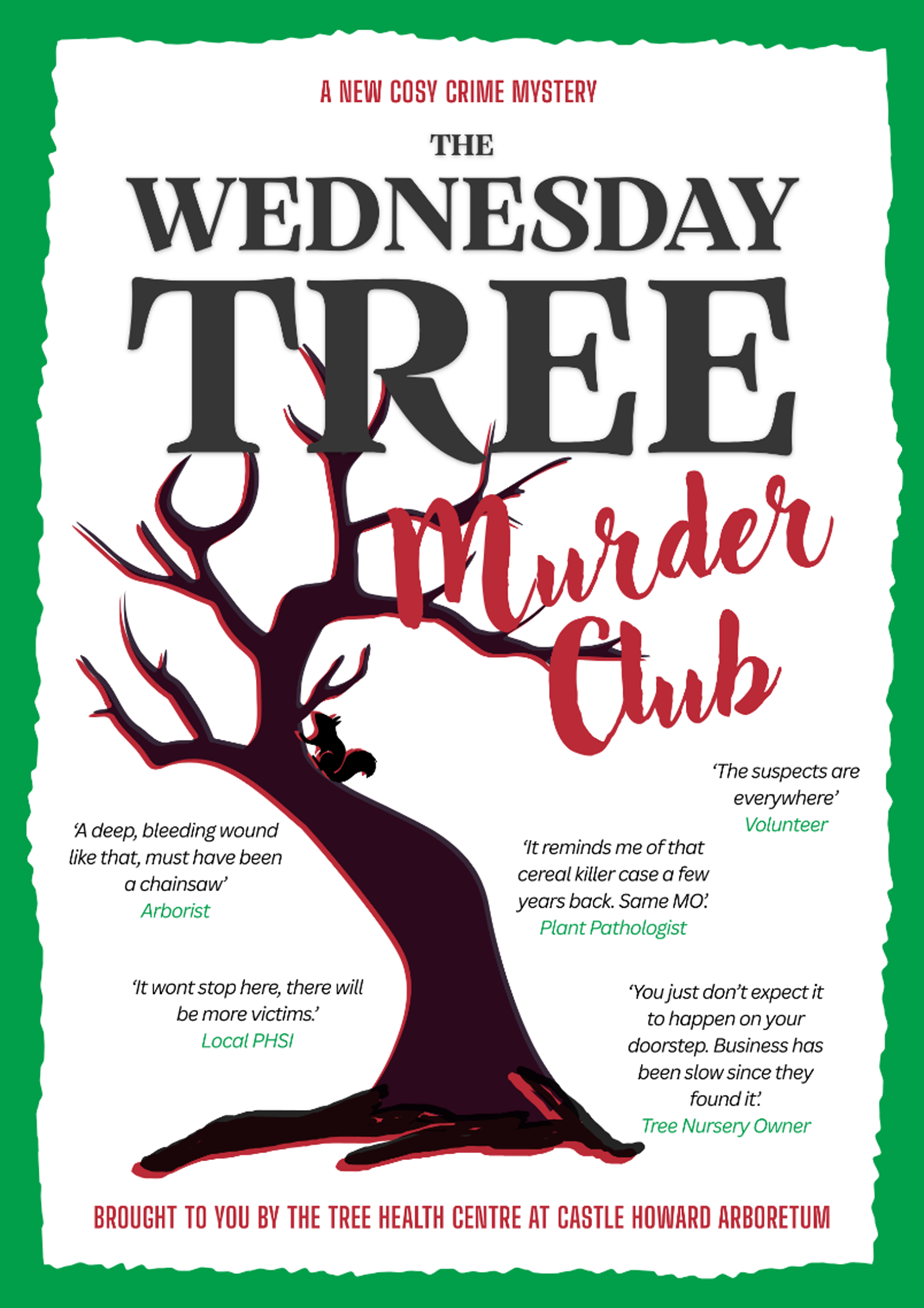 The Wednesday  Tree Murder Club:  Investigating clues and protecting Yorkshire’s trees