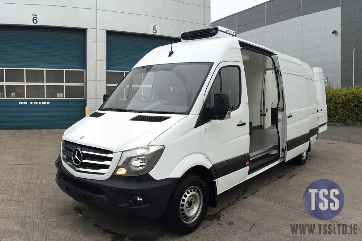 mercedes fridge van carrier tss