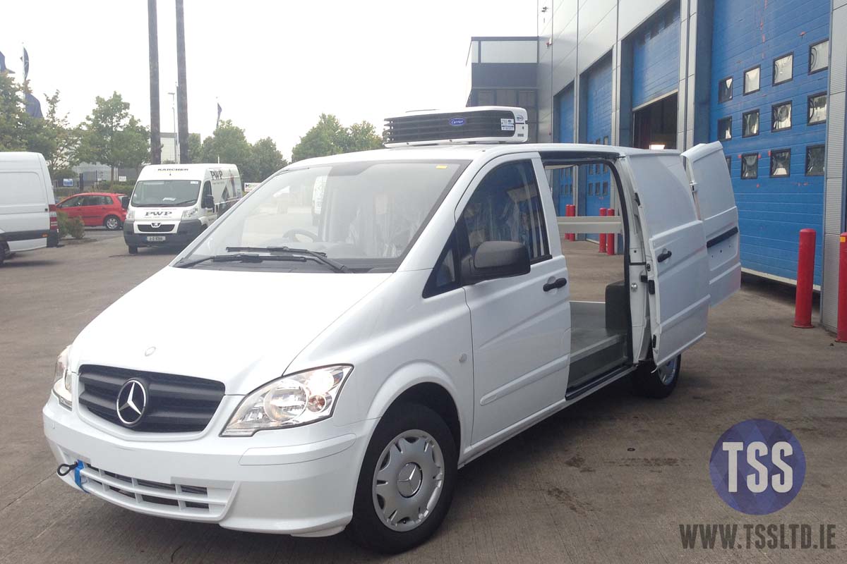 mercedes fridge van carrier tss