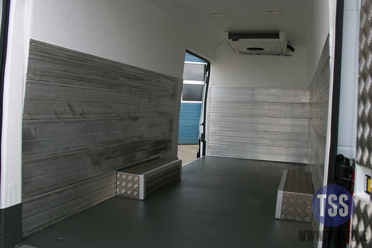 van insulation shelving