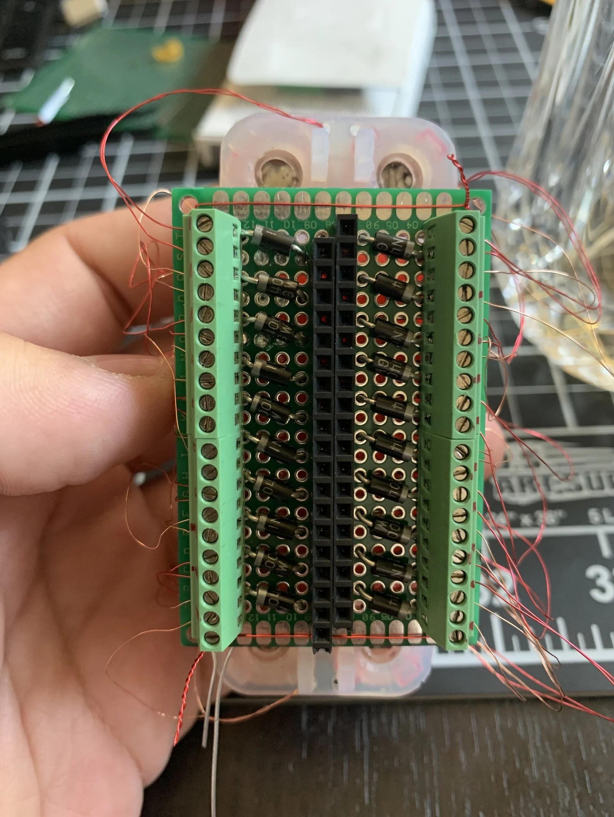 Fly back diodes