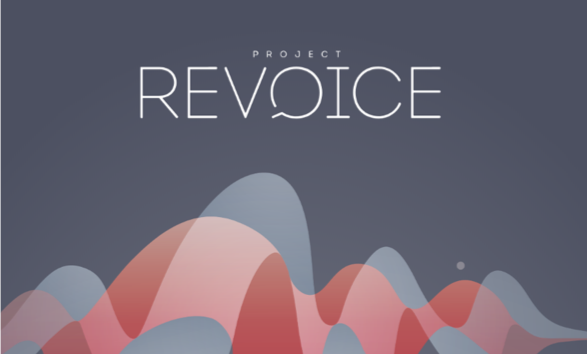 Image of the project revoice logo