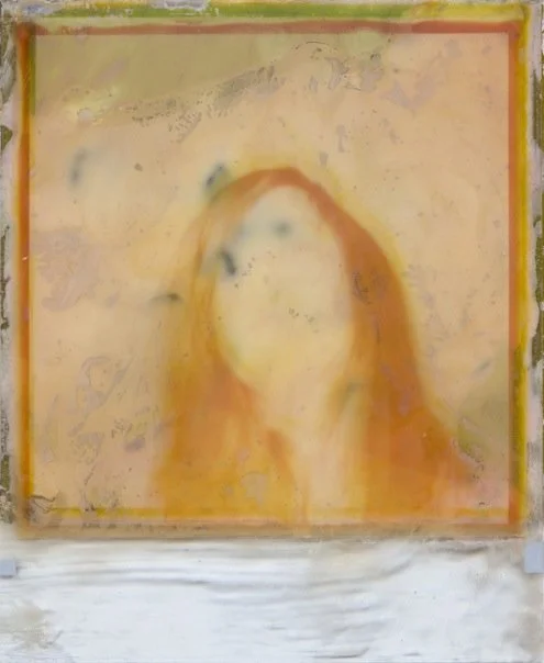   self portrait . series. deconstructed 600 film. 