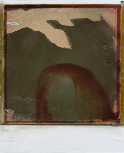   self portrait . series. deconstructed 600 film. 