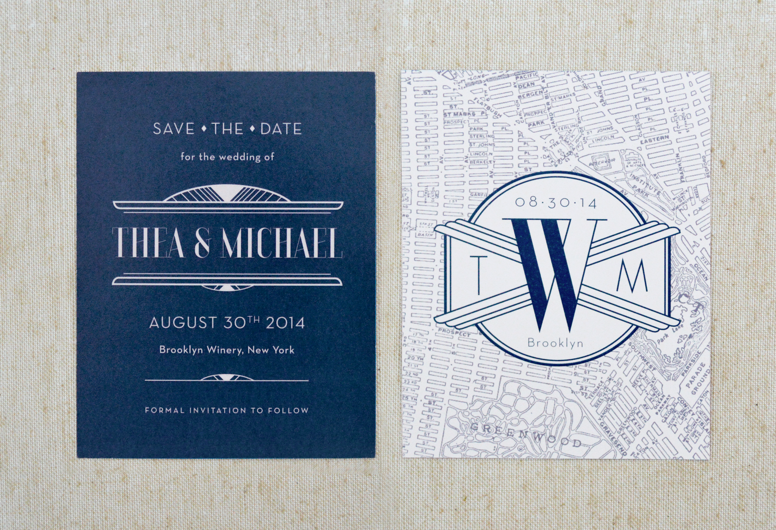 Save the Date.  Double-Sided.&nbsp;  