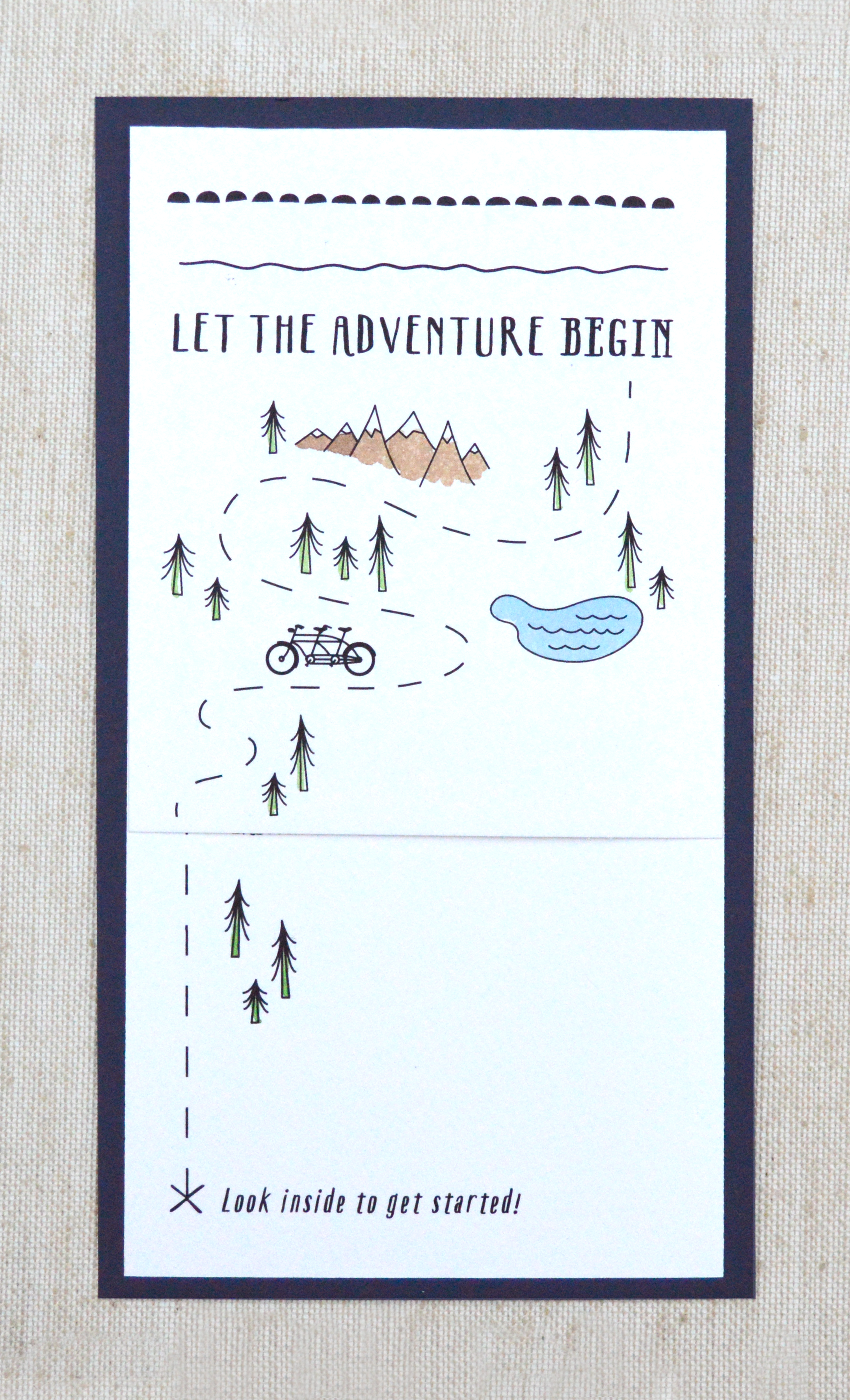  Outside of Information Card.&nbsp; 