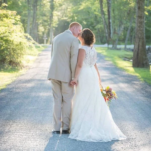  Lauren and John.  Photo by   