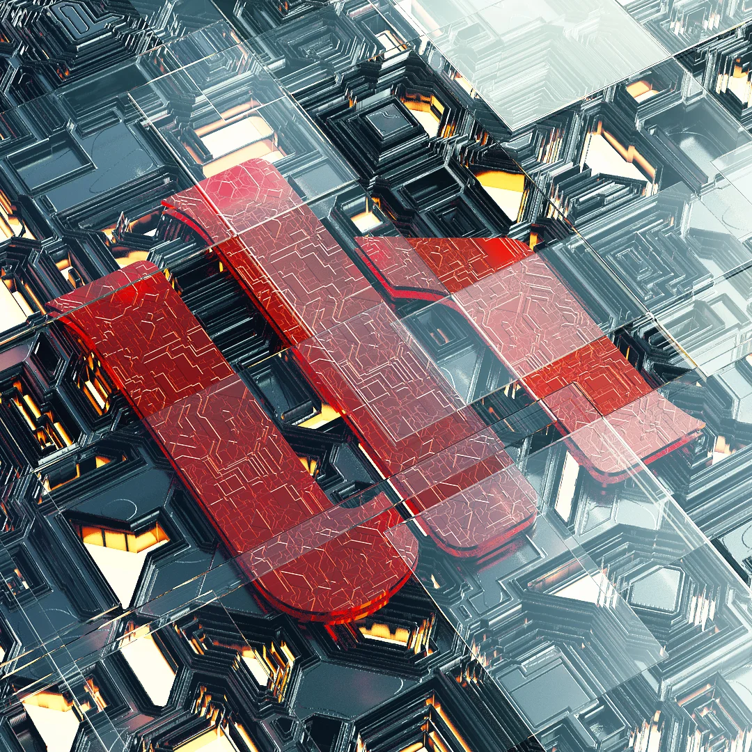 Unboxholics logo (3D interpretation) by The French Monkey