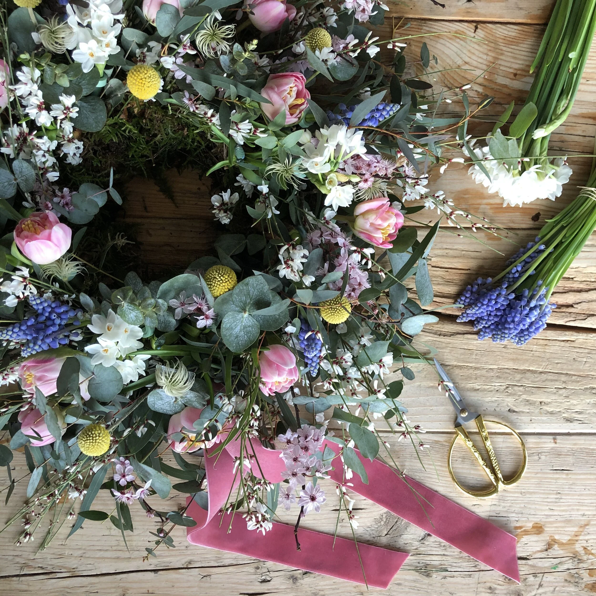Spring Easter Wreath