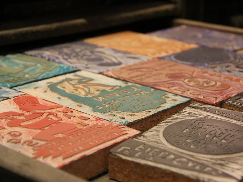 Linoleum blocks