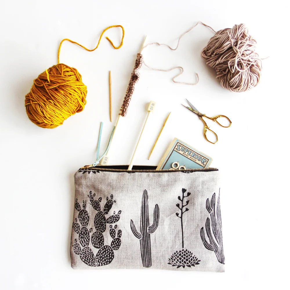 Cactus pouch