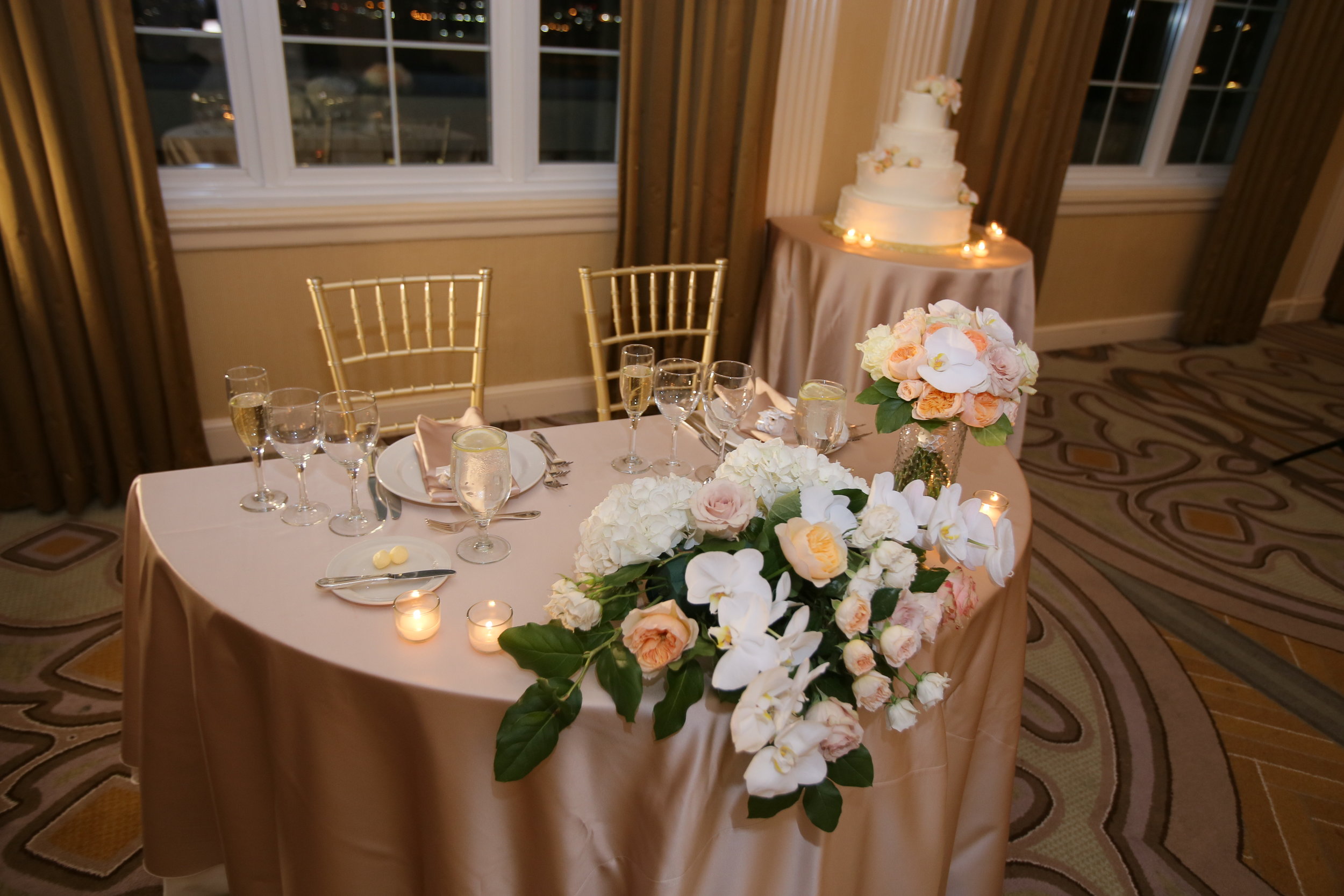 Sara Kovel Events Wedding Omni Parker House Sweetheart Table