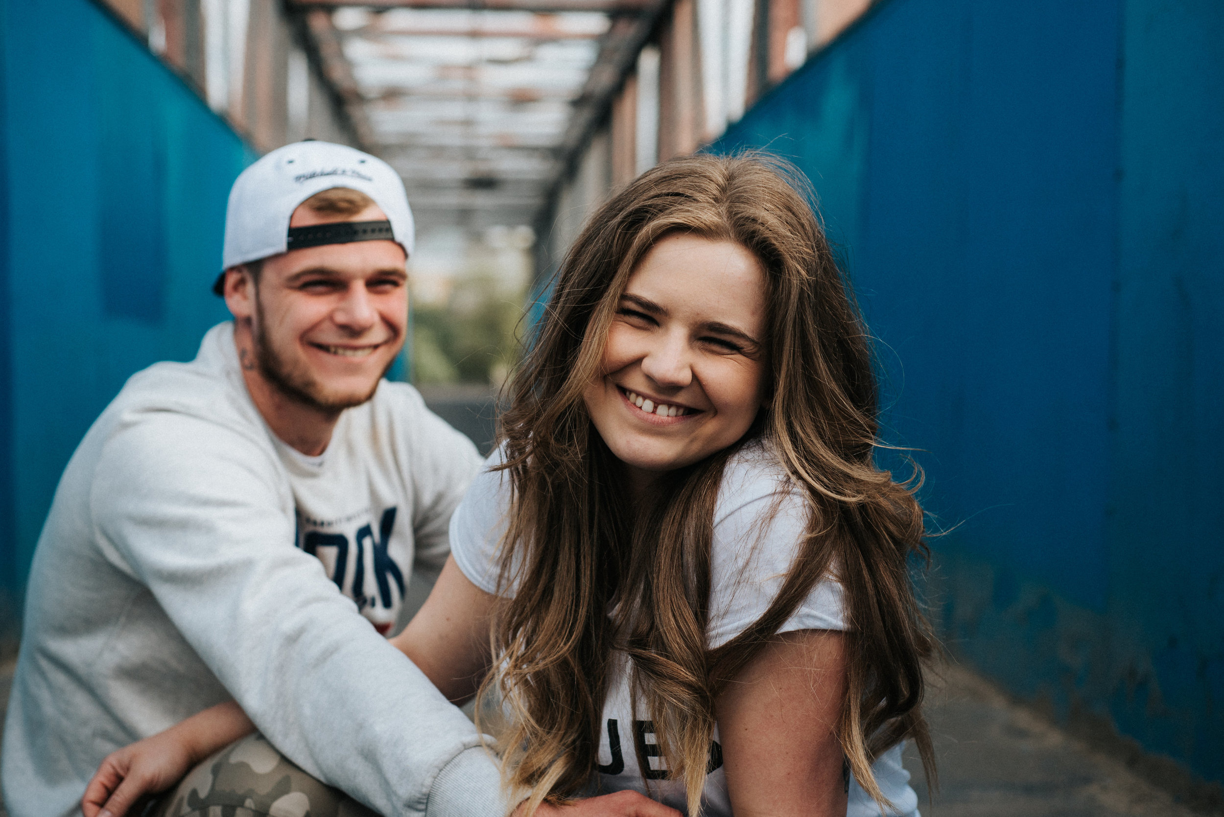  Lifestyle engagement photoshoot in London. 