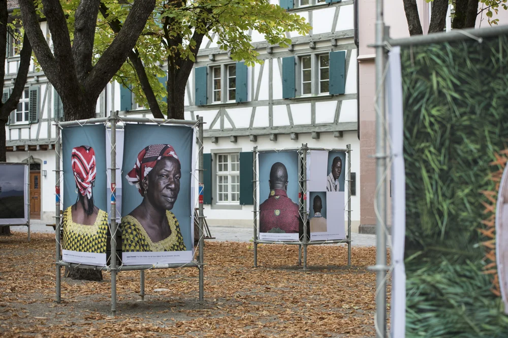 View of POPCAP 2014 exhibition at IAF Basel Festival for Contemporary Art in September 2013, Basel, Switzerland