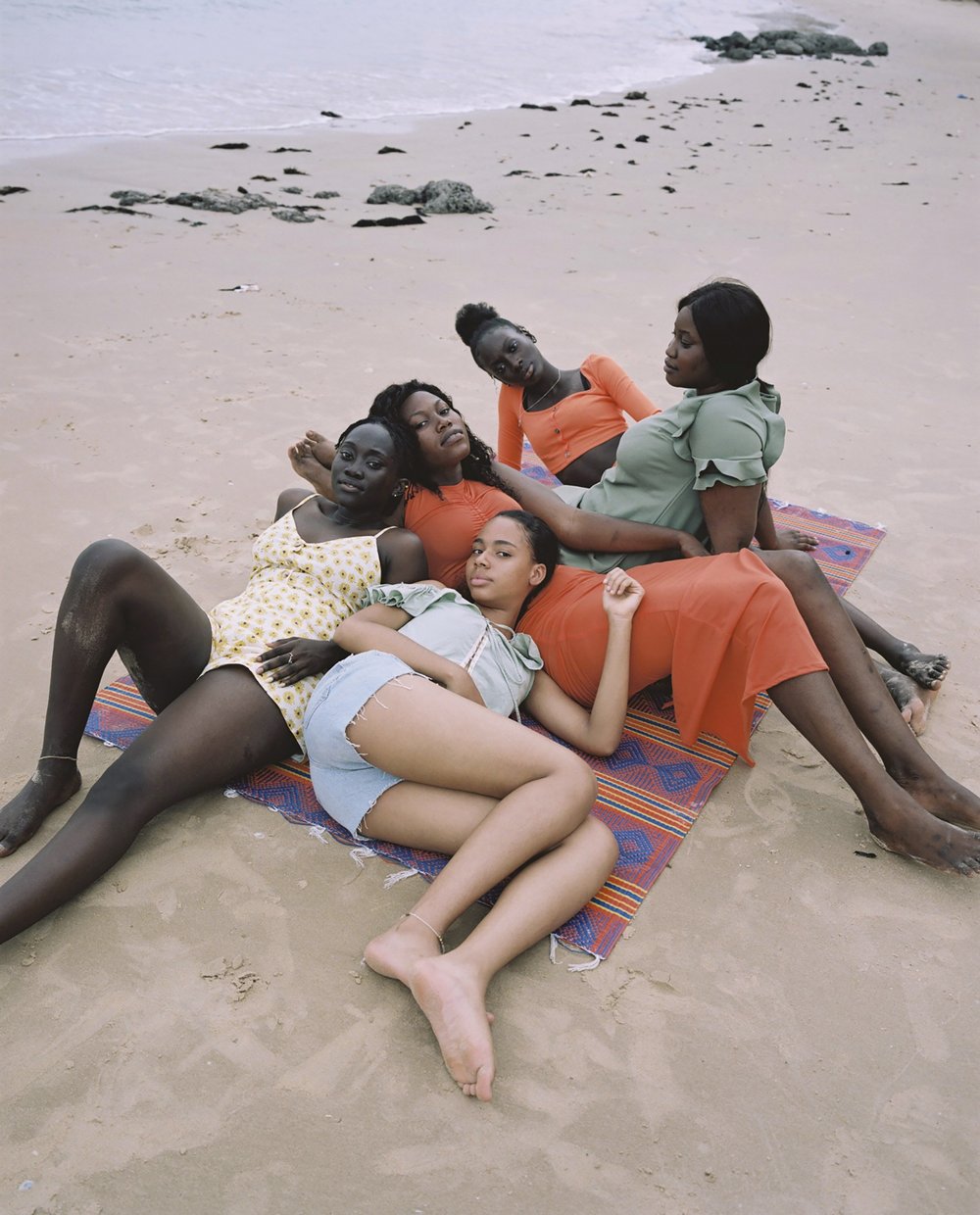  Fanny, Diara, Julia, Khadija et Kathia, La Somone, Sénégal 