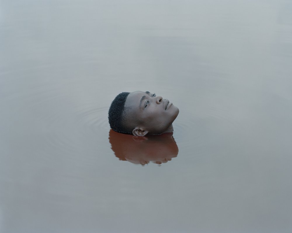 Samuel in Zwedru Sea. From Reaching for Dwan, 2023