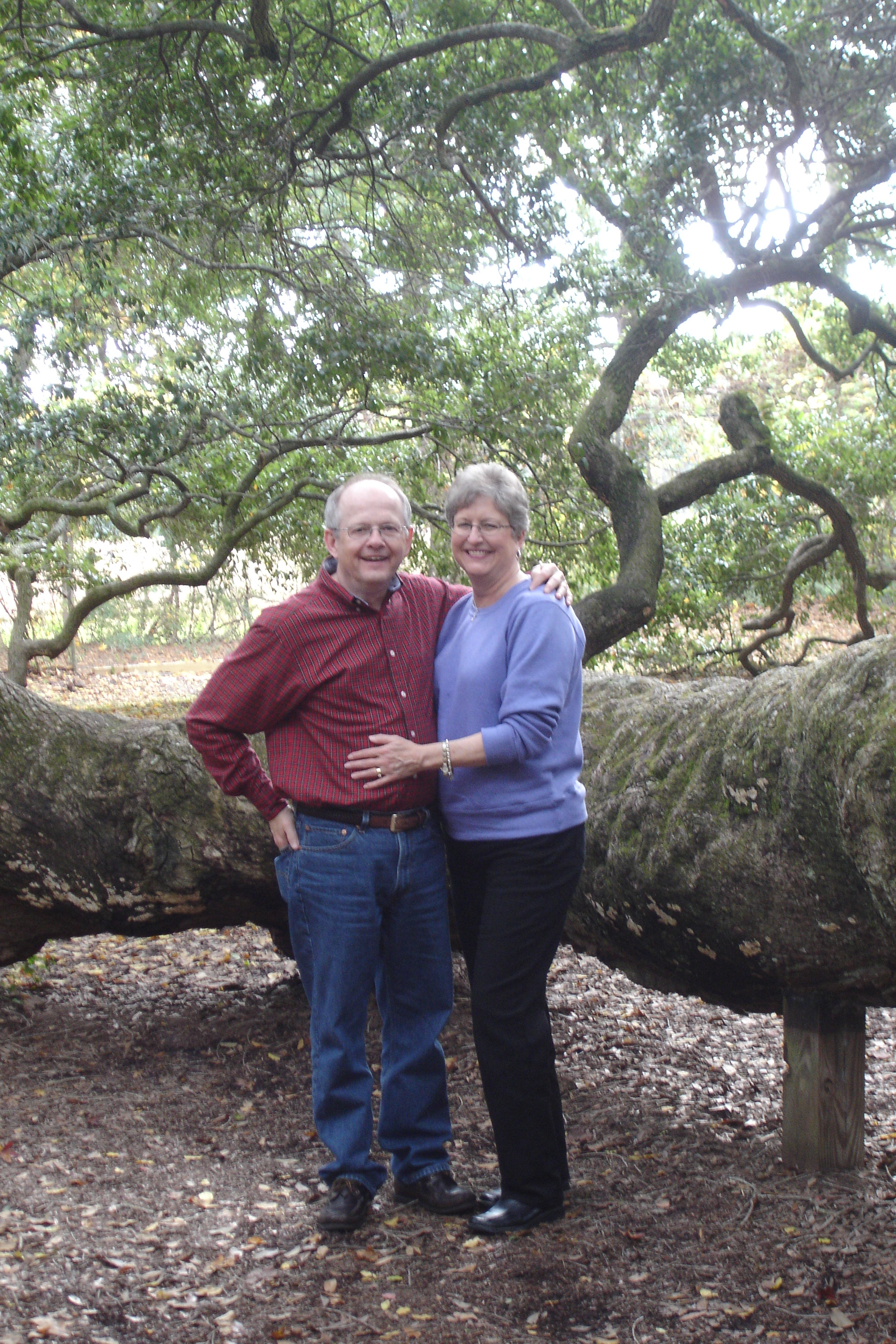 Mark & Honey - oak tree.JPG