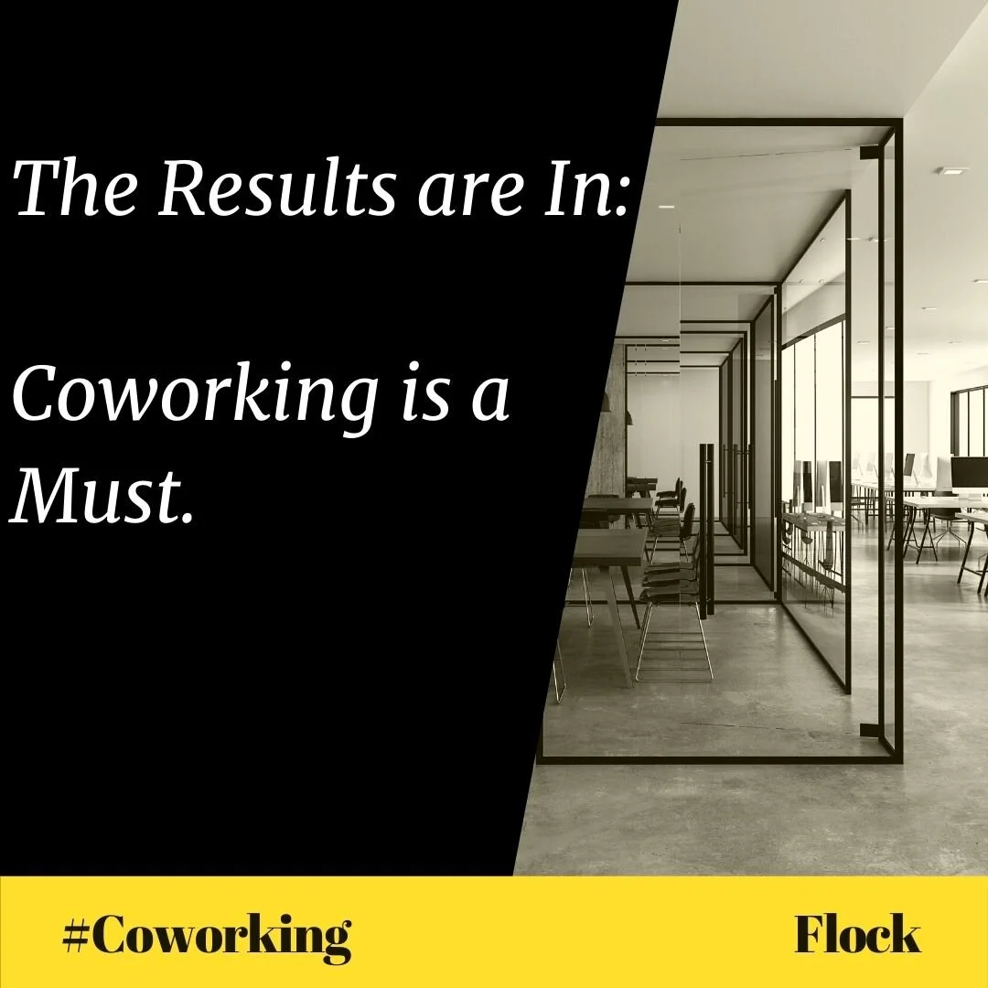 The Results are In: Coworking is a Must.