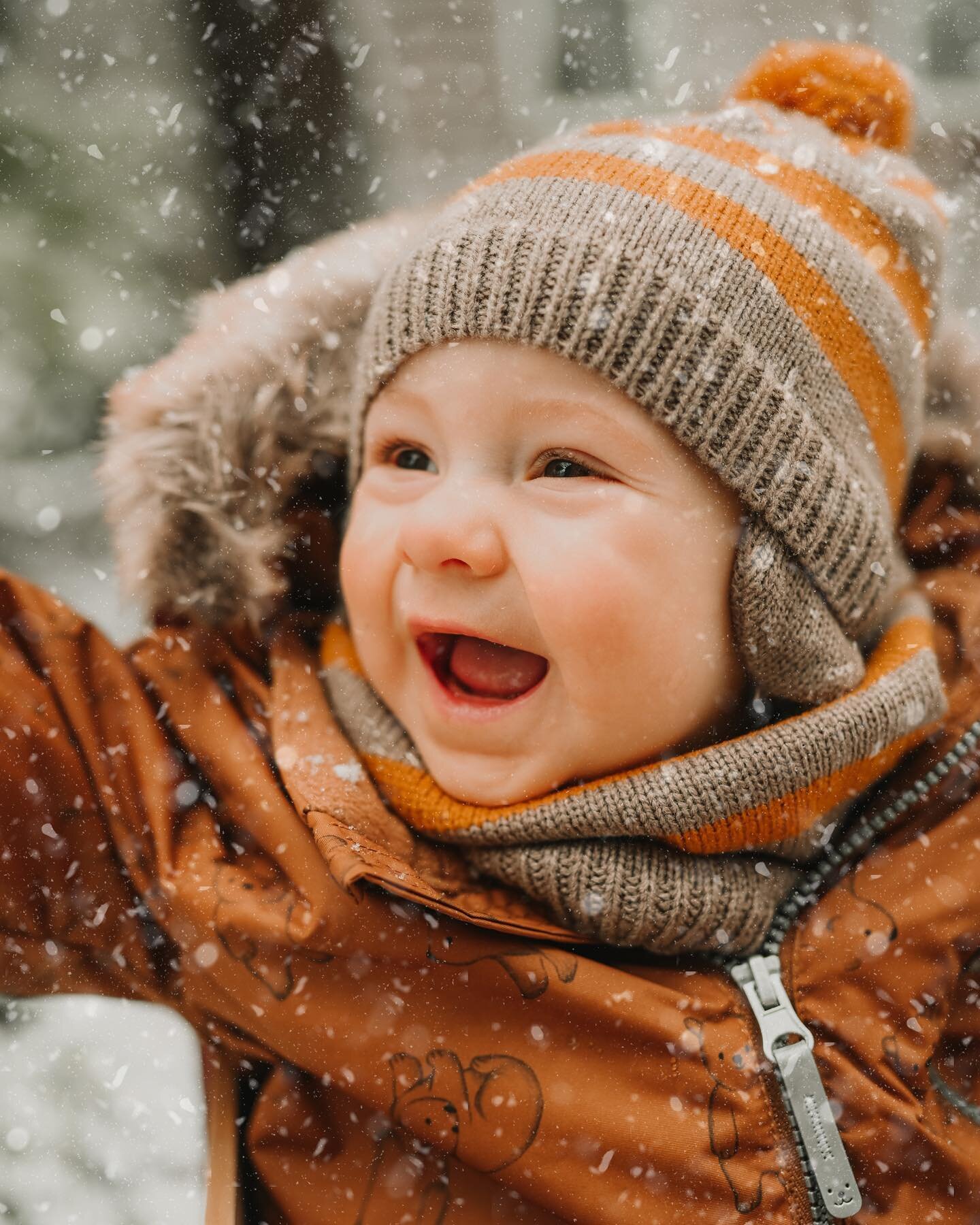 Maxims First Snow ❄️📸🧡#myson