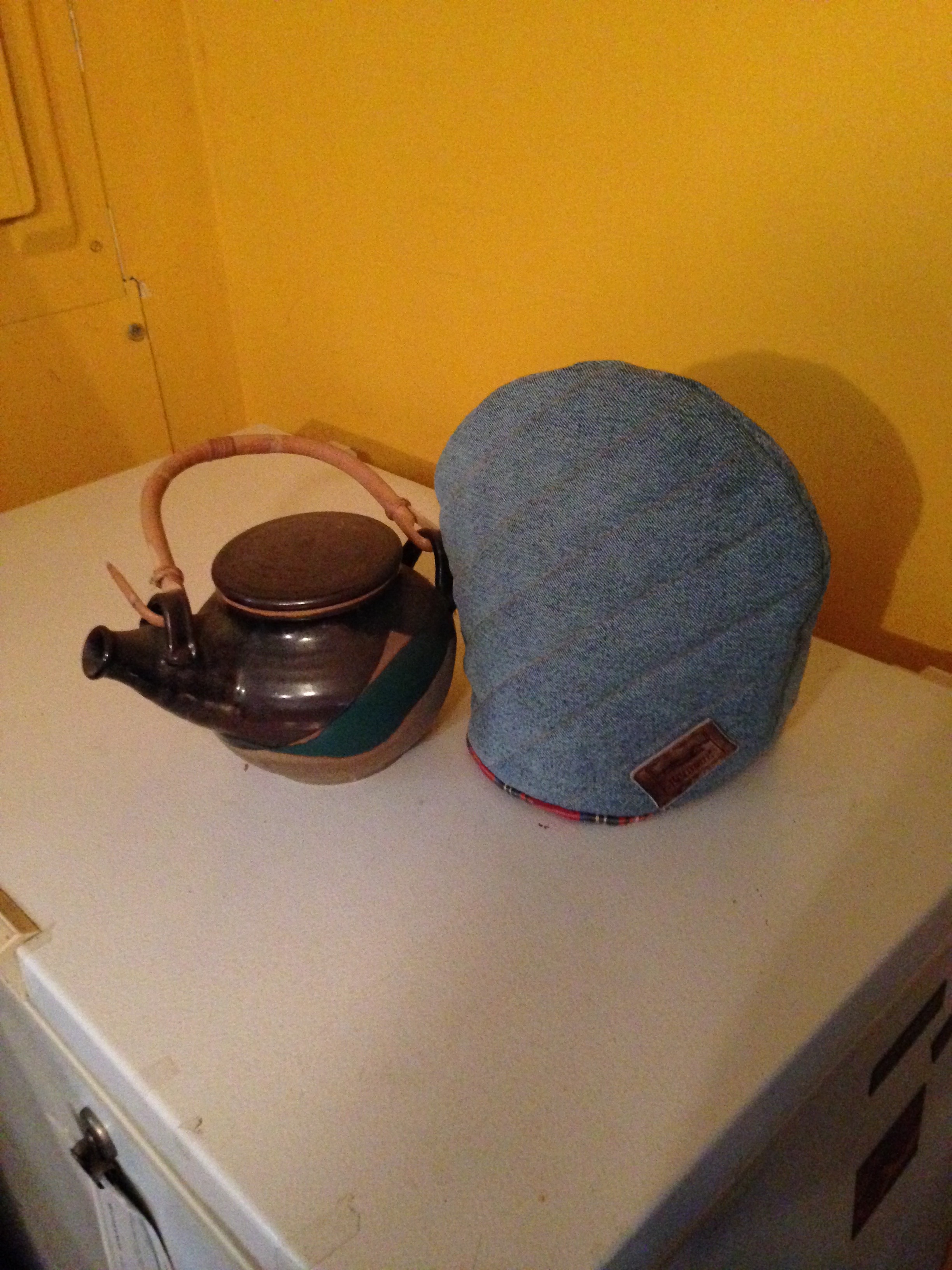 Manly Tea Cosy with tea pot.jpg