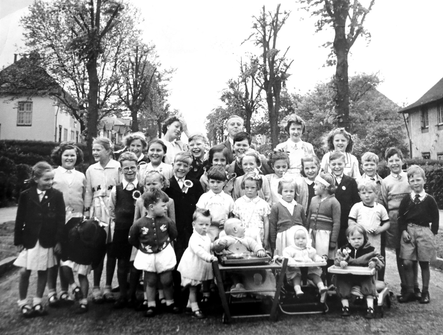 Children of The Austin Village at The Coronation of Queen Elizabeth II, 2 June 1953.