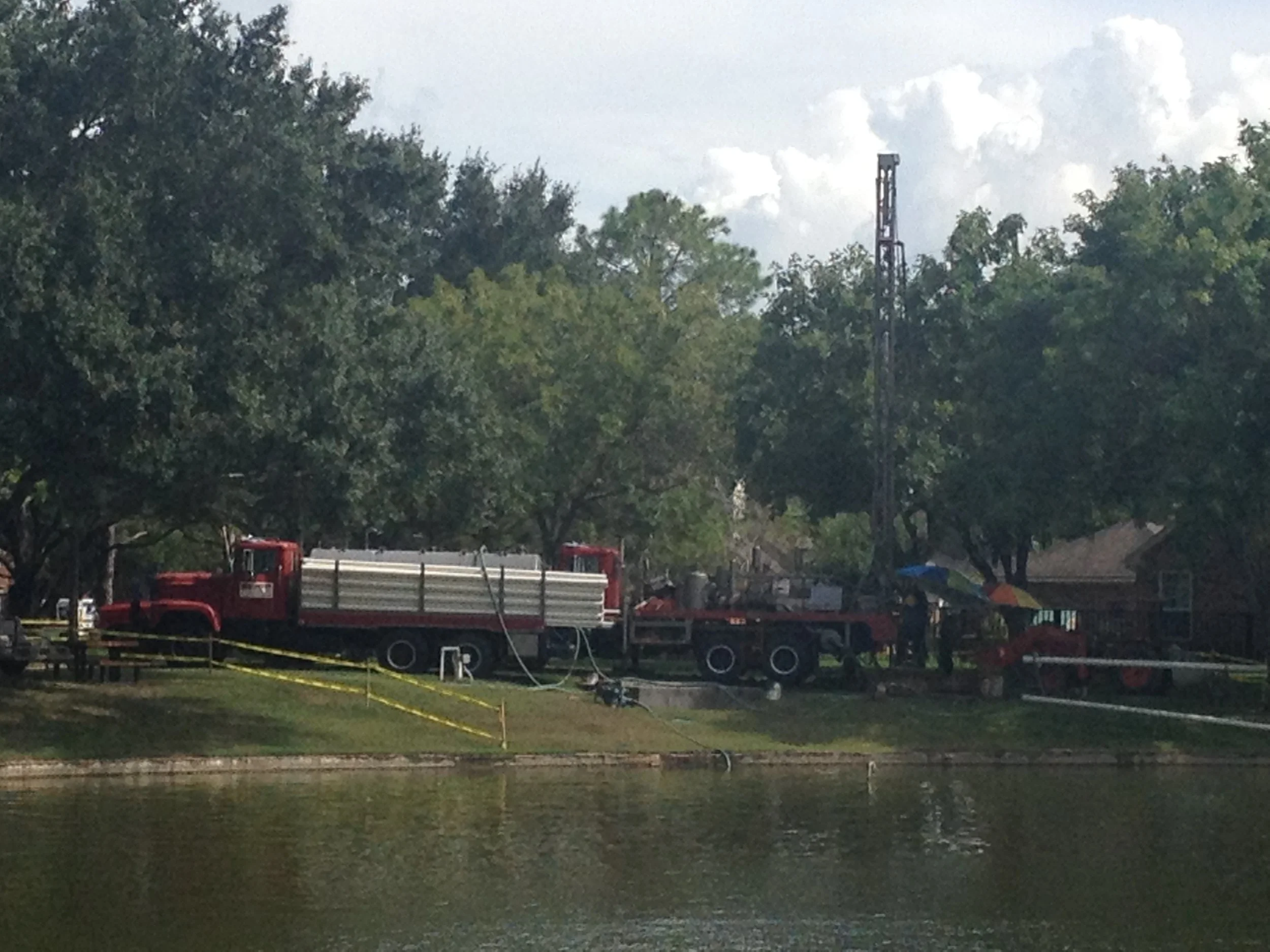 Lake-fill Installation - Cinco Ranch, TX