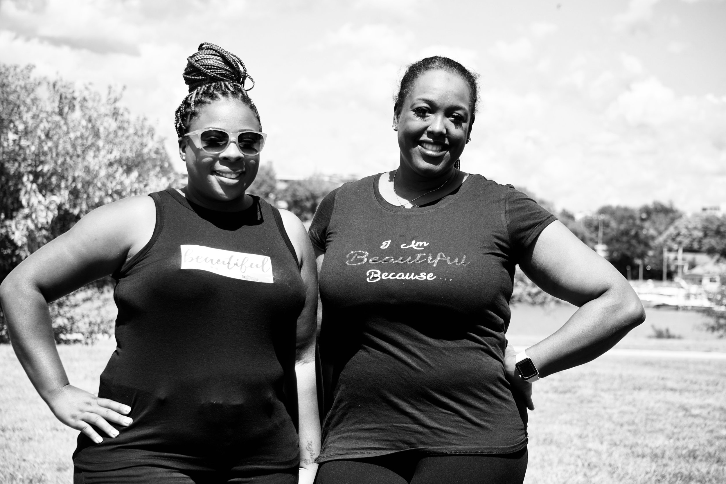 (August 24th, 2019, Washington, DC) Trenell Eaton (pictured left), and partner Kia during their back to school drive.