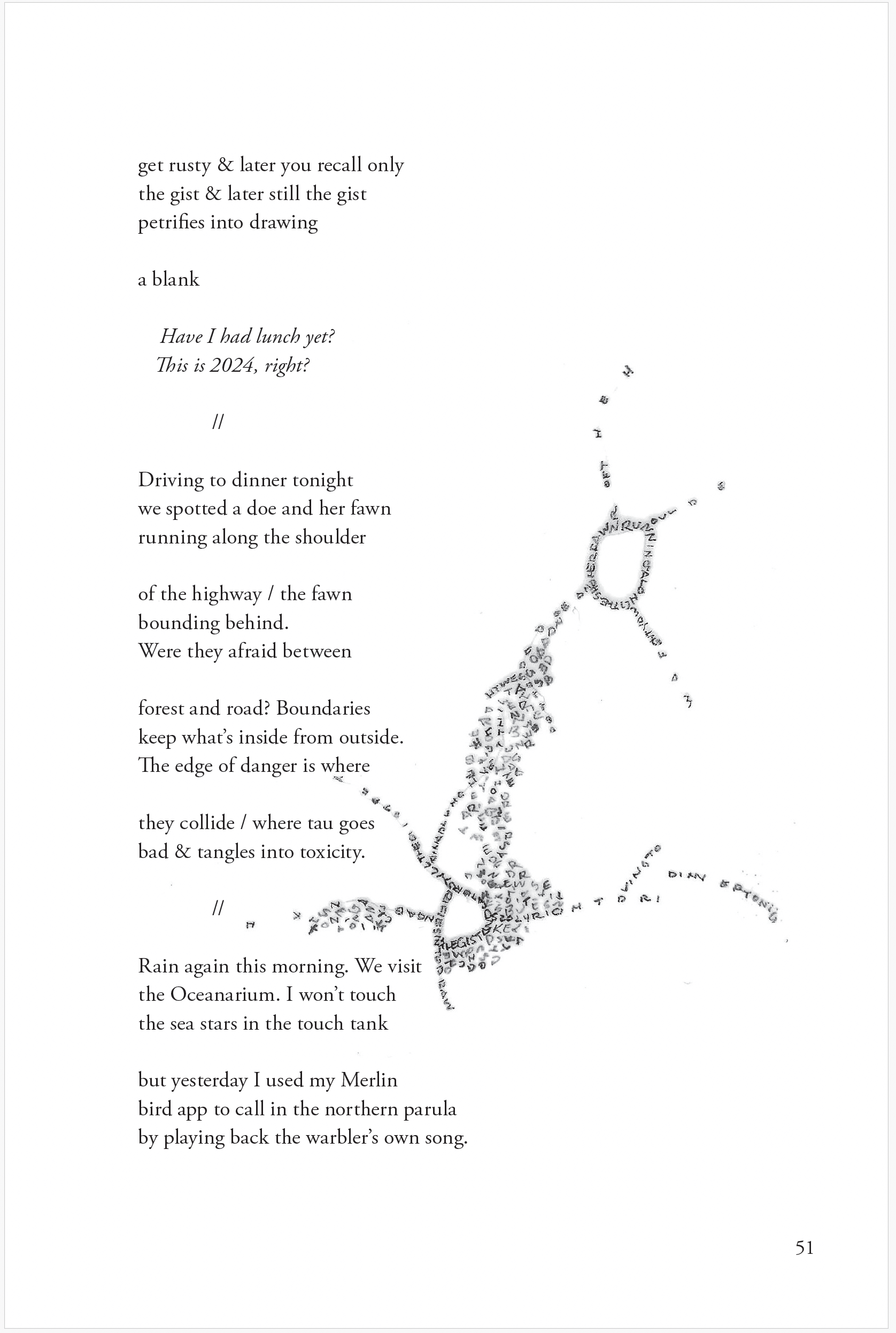 Page 51 - poem and drawing