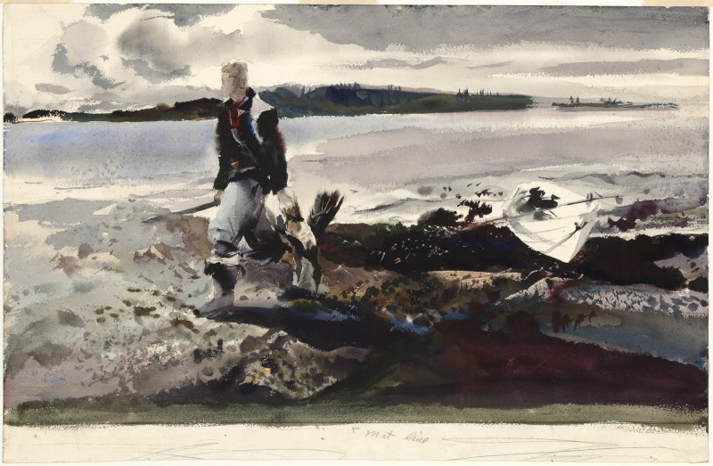 Andrew Wyeth, Coot Hunter, 1941