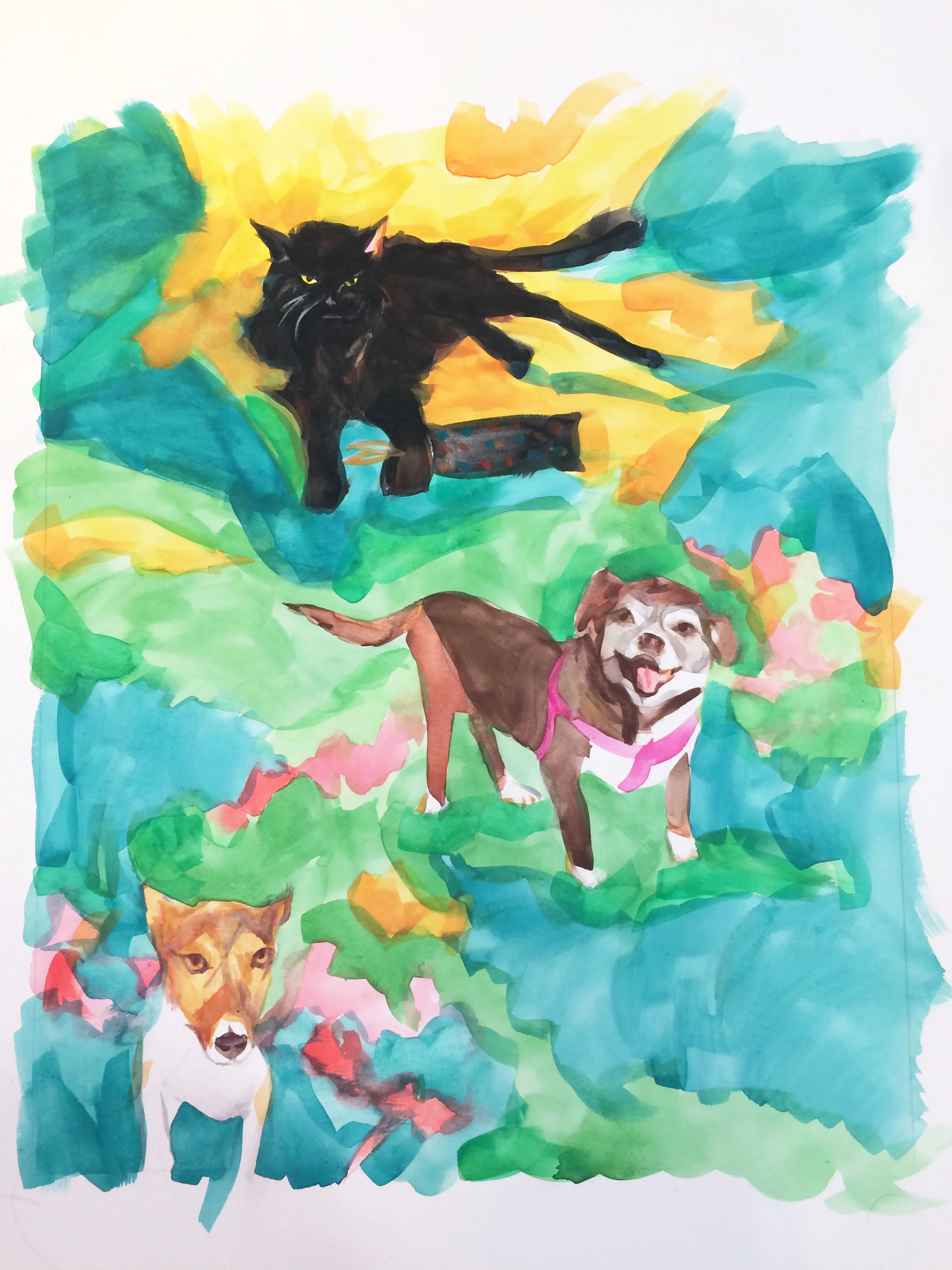 Luce, Piper and Diabla