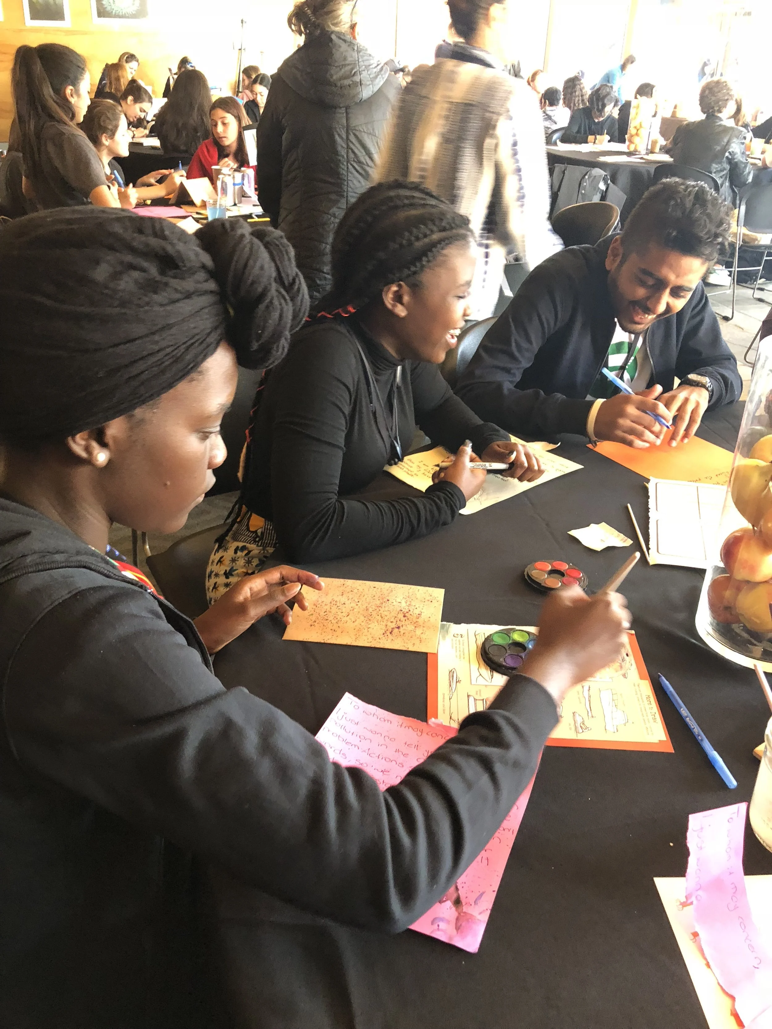 International Youth at Algalita's POPS 2018 Summit The Ocean Institute Dana Point, CA