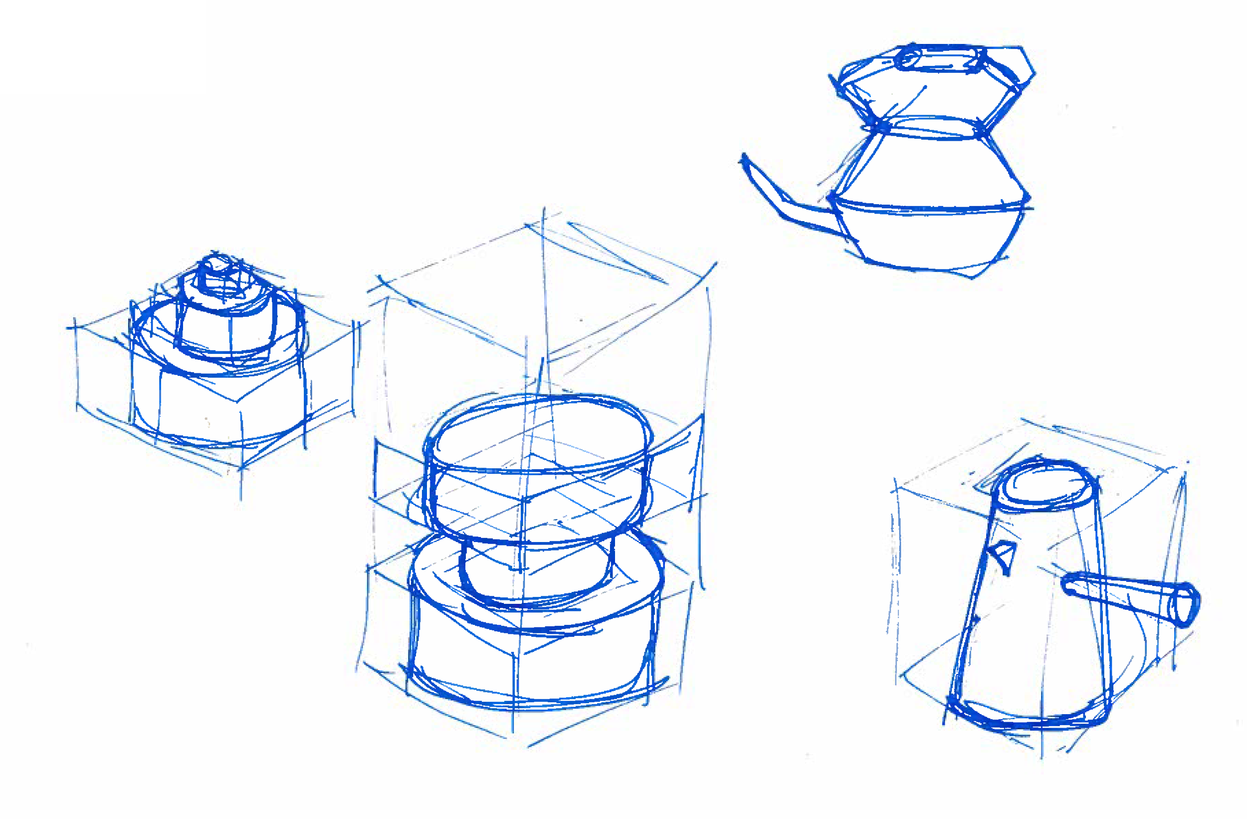 Initial concept sketches.