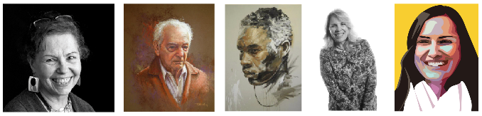Sample portraits for reference only