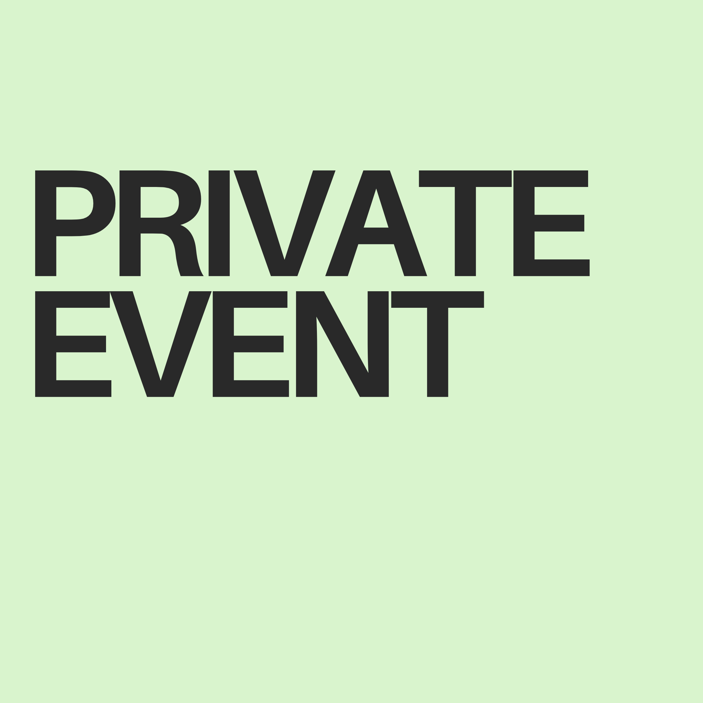 Private Event - Whiskey After Breakfast