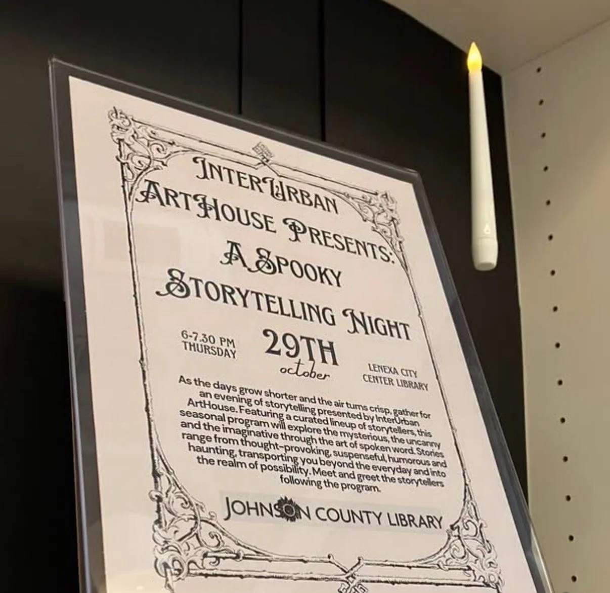 A Spooky Storytelling Night