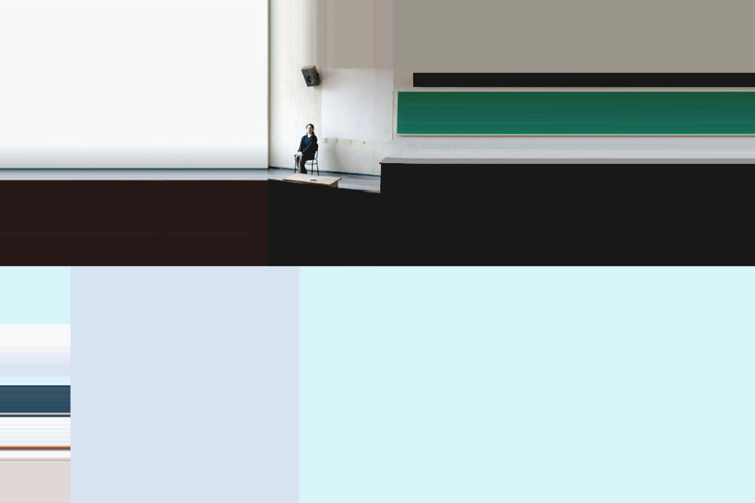 Abstract range composition #1, #2, and #3, New York and Argentina
