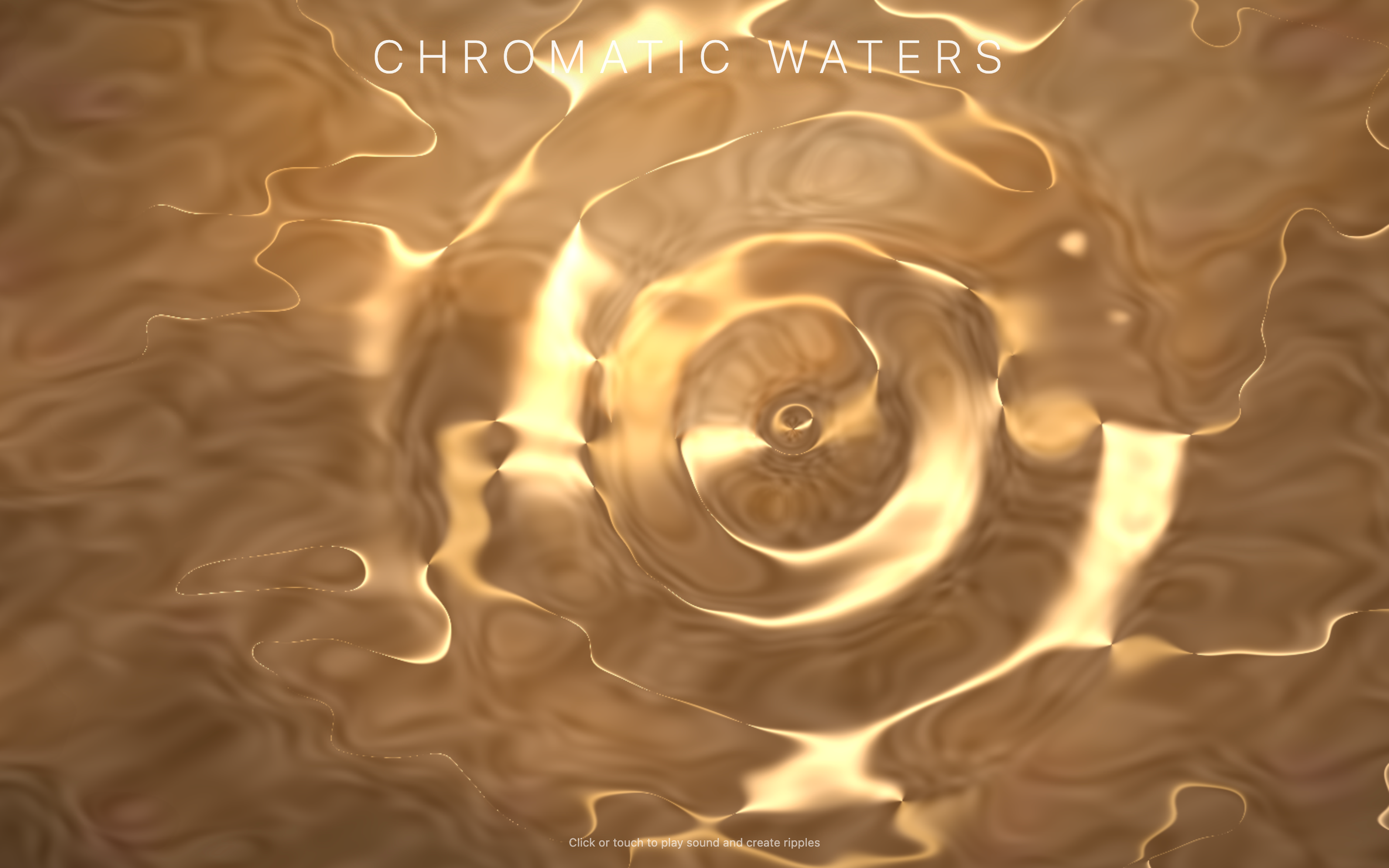 Chromatic waters (2025)