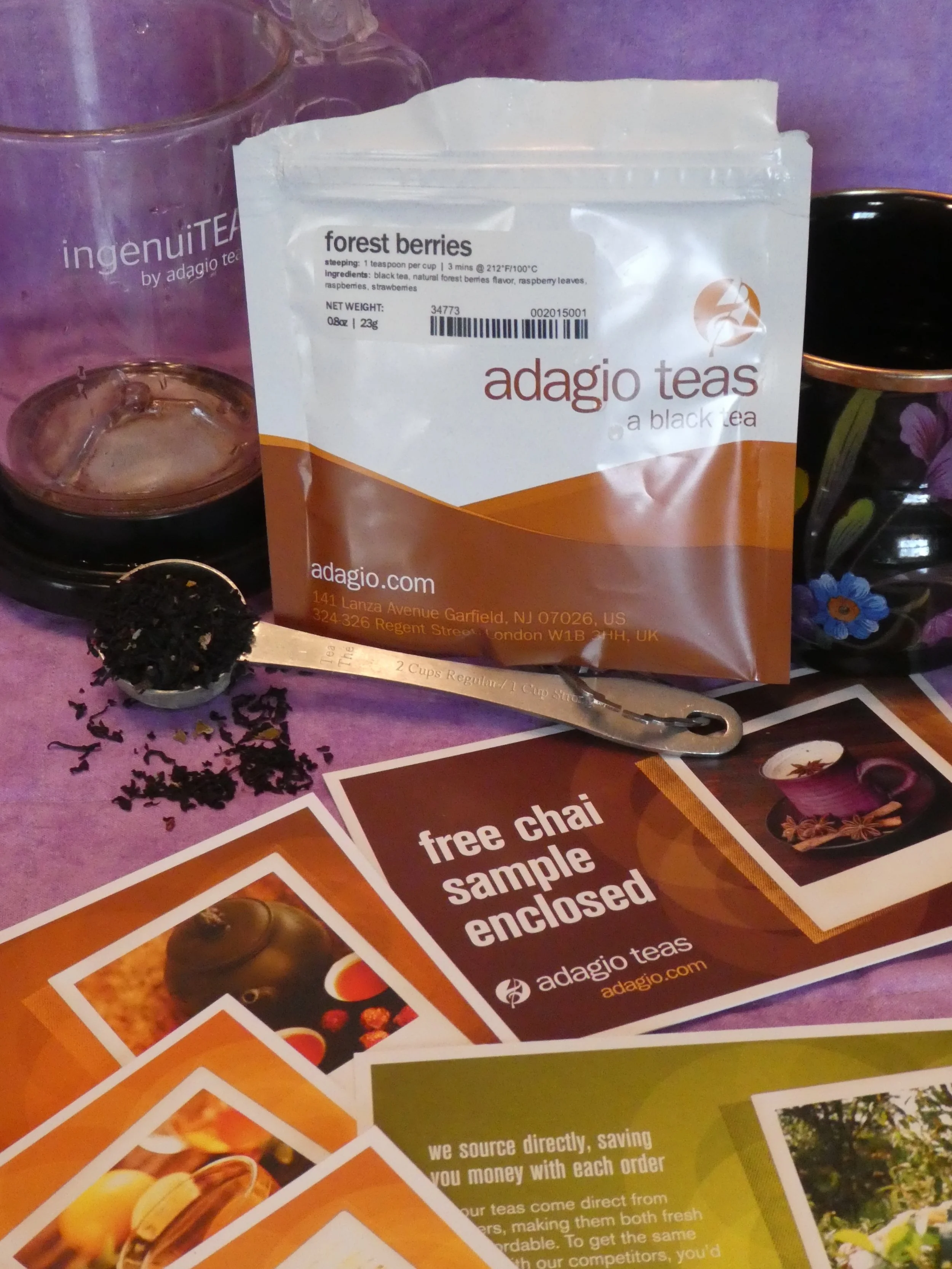Preparation for the steeping of this delicious Ceylon blended tea.