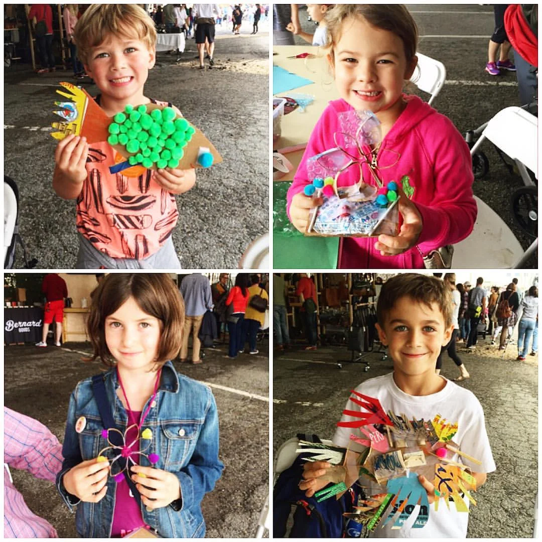 So much fun teaching how to make recycled art figures at Crafty Bastards Art & Craft Show at Union Market for the Capitol Hill Arts Workshop. 10/2/16