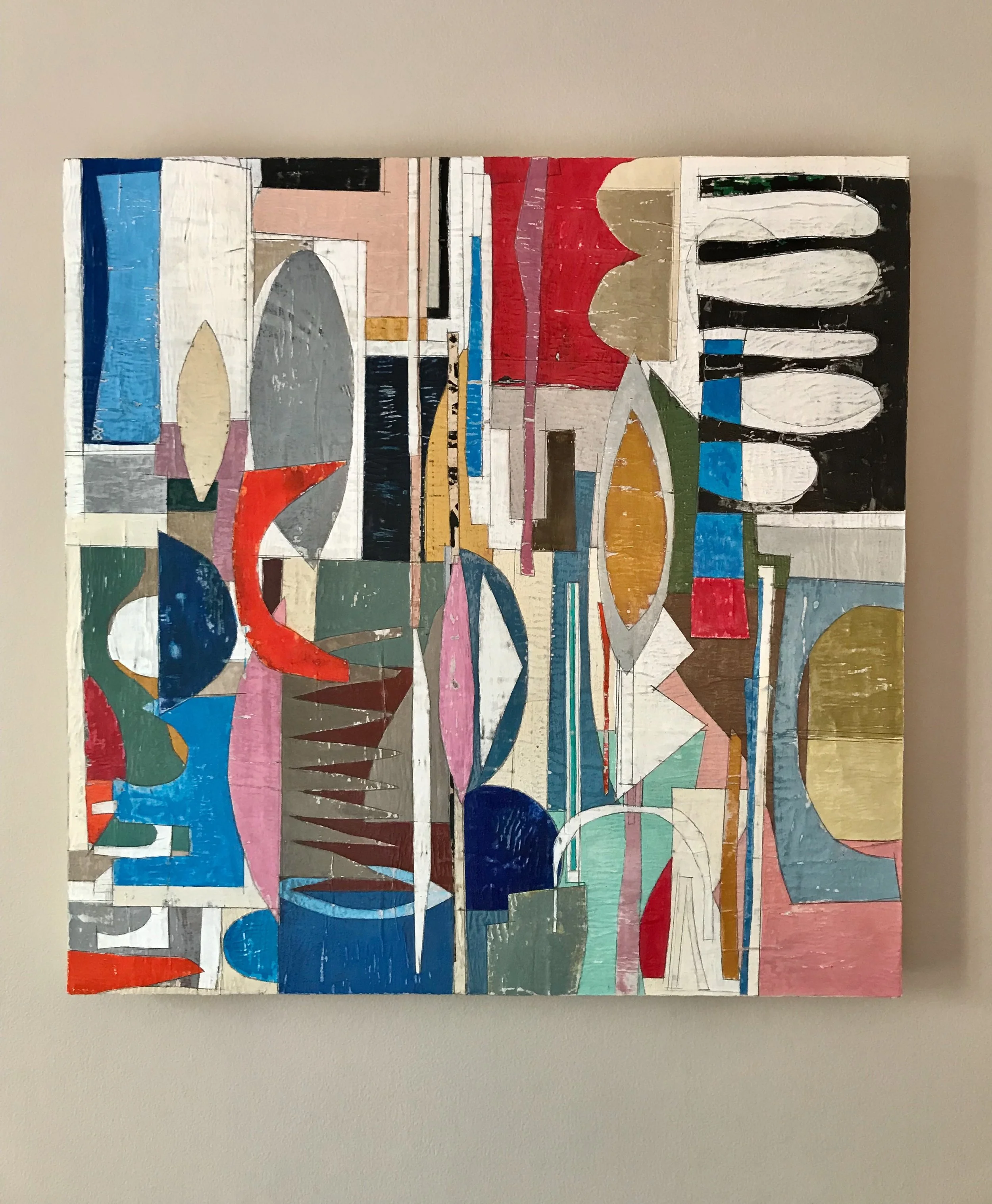 SOLD Recent commission 5/18. 24"x24" with 2" depth