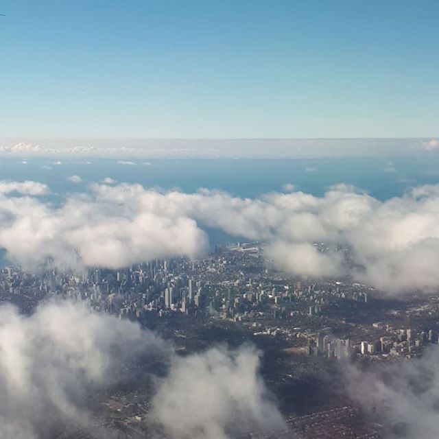 Still digesting this past week. It was such an awesome experience for me to finally see some of the #USA and visit a few great radio stations to promote  #Xdreamer . Heres a photo from high in the sky, leaving #Toronto on my way home to #Newfoundland